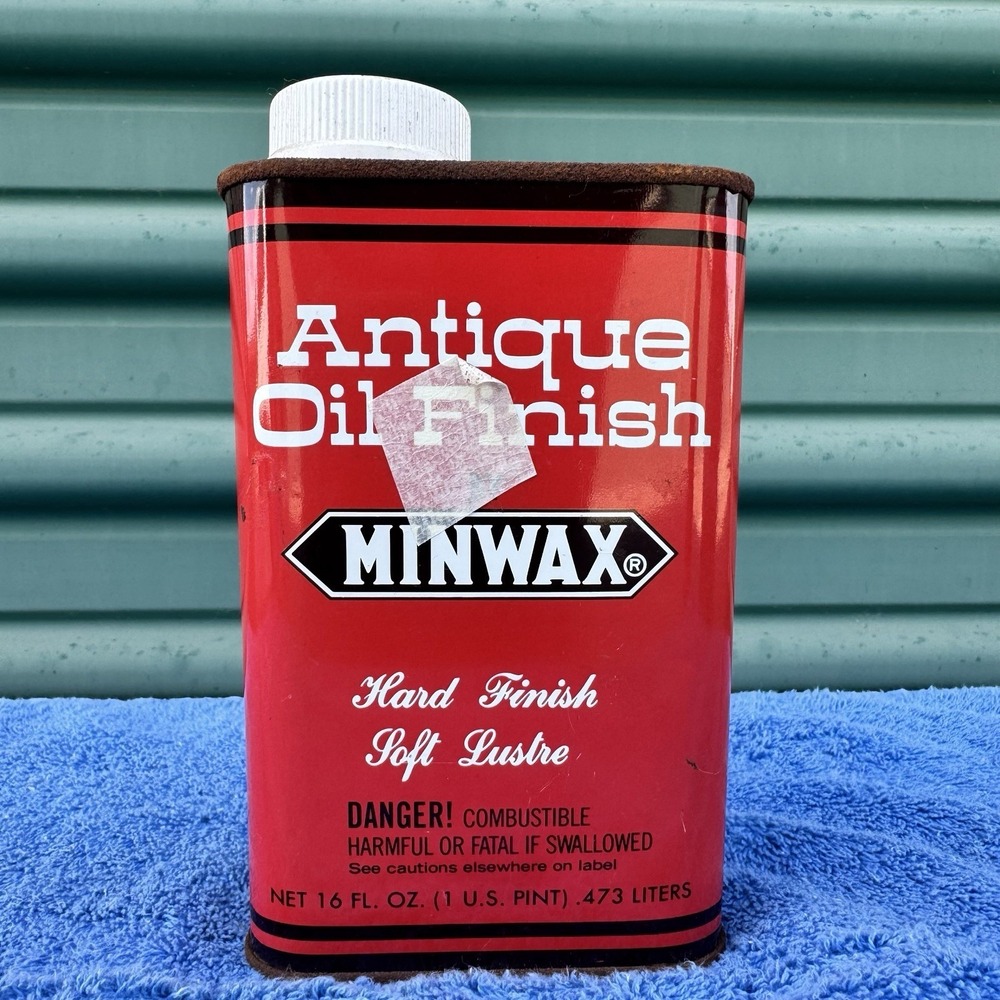 New‎ Minwax Antique Oil Finish Hard Finish Soft Lustre Wood 16 oz Discontinued